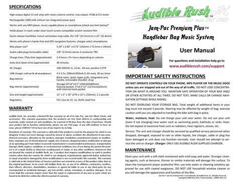 Audible Rush Jam Pac Premium PLUS Kindle Editon