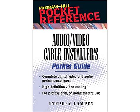 Audio/Video Cable Installer's Pocket Guide Epub