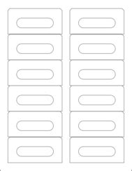 Audio Cassette Label Template