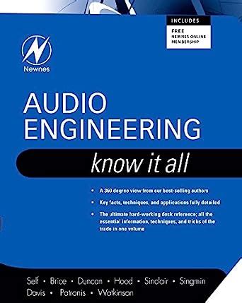 Audio Engineering Know It All Newnes Know It All Epub