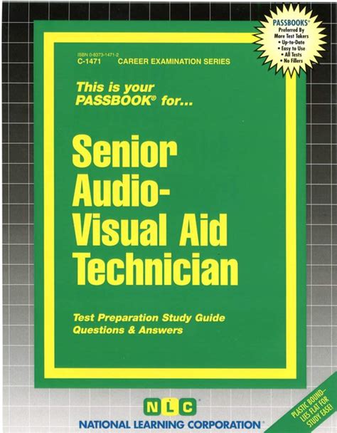 Audio-Visual Aide TechnicianPassbooks Reader