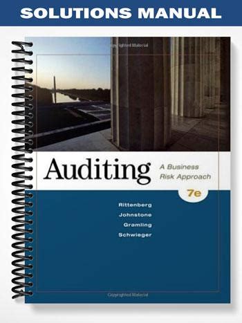 Auditing A Business Risk Approach 7th Edition Solution Manual Epub