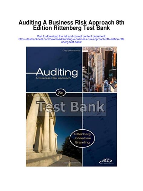 Auditing A Business Risk Approach 8th Edition Pdf Reader