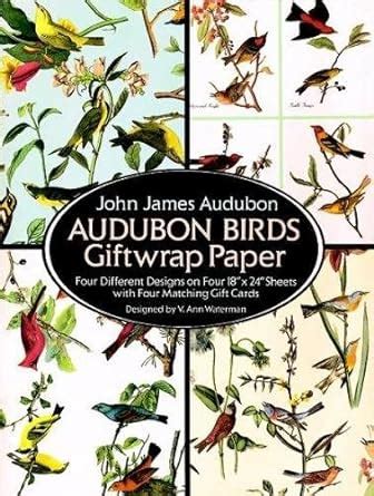Audubon Birds Giftwrap Paper Dover Giftwrap Doc