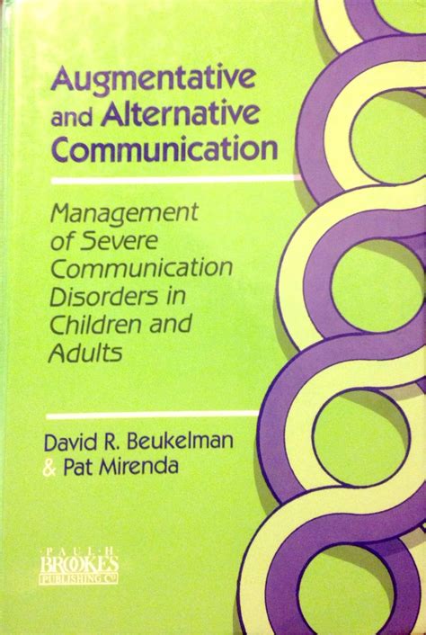 Augmentative and Alternative Communication Management of Severe Communication Disorders in Children and Adults Epub