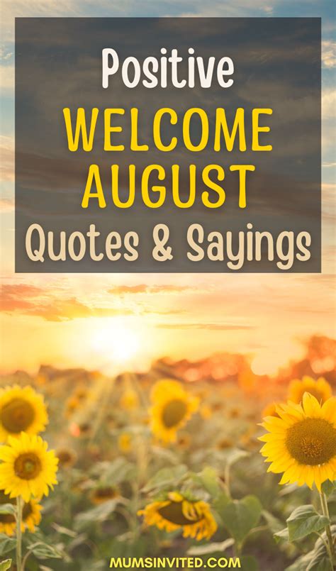 August 1 Quotes: 101 Inspiring Words for a New Month