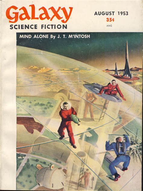 August 1953 Stories from Galaxy Science Fiction Magazine Reader