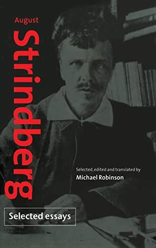 August Strindberg Selected Essays Epub