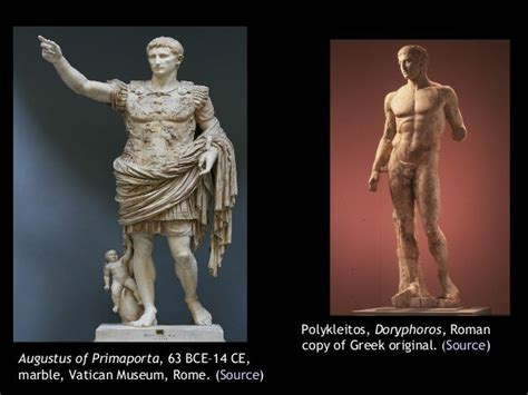 Augustus and the Doryphoros: A Comparison
