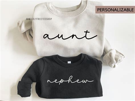 Aunt and Nephew Shirts: A Perfect Way to Show Your Bond