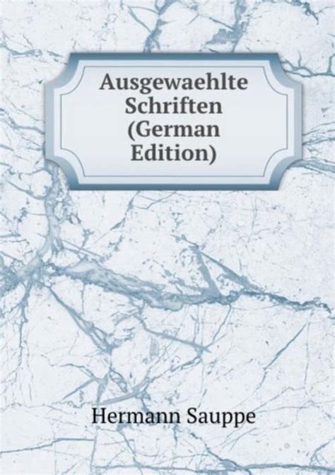 Ausgewählte Schriften German Edition PDF