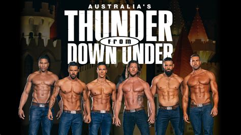 Australian AC/DC Tour Poster: Witness the Thunder Down Under