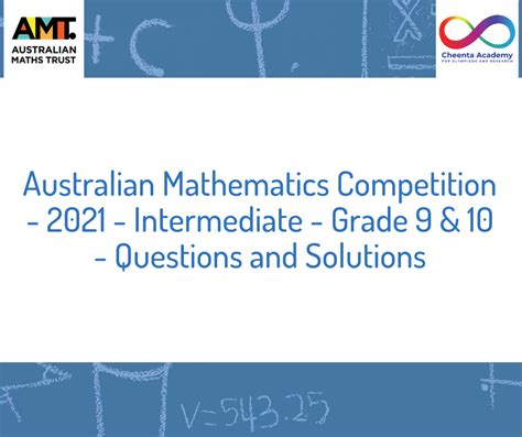 Australian Mathematics Competition 2014 Answers Epub