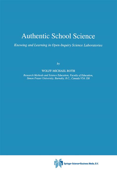 Authentic School Science Knowing and Learning in Open-Inquiry Science Laboratories 1st Edition PDF