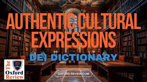 Authenticity and Cultural Expression: