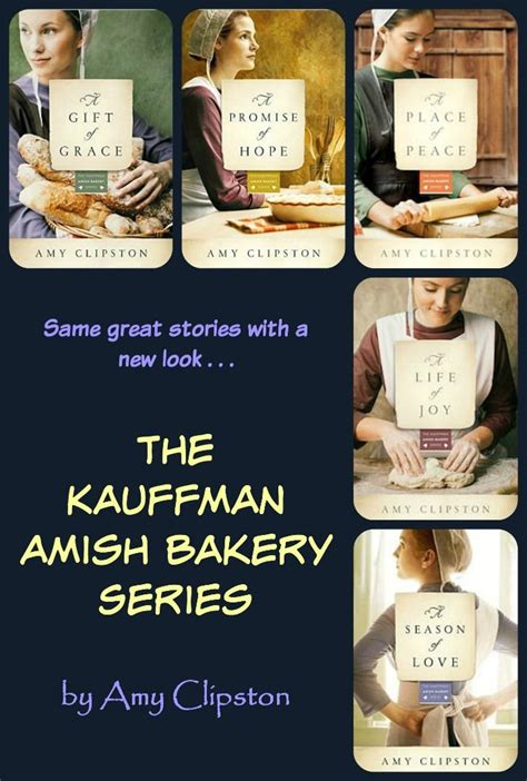 Author Amy Clipston Three Book Bundle Of The Kauffman Amish Bakery Five Book Series Includes A Promise of Hope A Life of Joy A Season of Love PDF