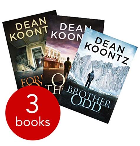 Author Dean Koontz Three Book Bundle Collection Set Includes Forever Odd Odd Hours Brother Odd Reader