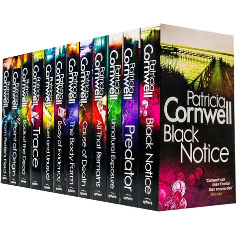 Author Patricia Cornwell Seven Book Bundle Set Collection Includes Point of Origin Southern Cross The Last Precinct Unnatural Exposure Black Notice The Bone Red All That Remains PDF