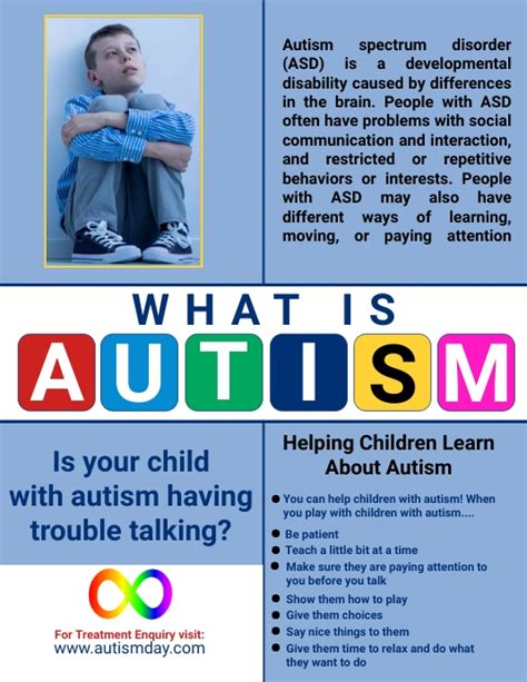 Autism Flyer Template