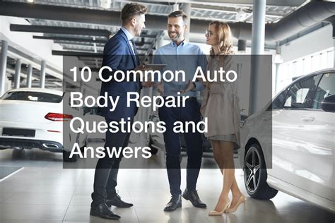 Auto Body Repair Questions And Answers Kindle Editon