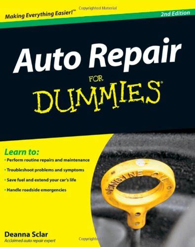 Auto Repair For Dummies 2nd Edition PDF