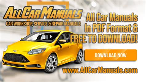 Auto Service Manual PDF Download for Car 1984-1987 Doc