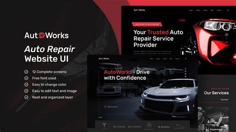 Auto Web Templates