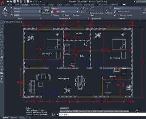AutoCAD for Interior Design and Space Planning Doc