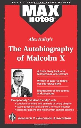 Autobiography of Malcolm X as told to Alex Haley The MAXNotes Literature Guides Epub