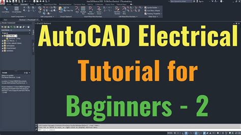 Autocad Electrical Tutorial For Beginners Ebook Epub