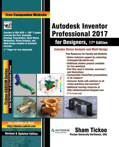 Autodesk Inventor Professional 2017 for Designers Kindle Editon