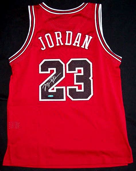 Autographed Michael Jordan Jersey: 10,000+ Authentic Pieces