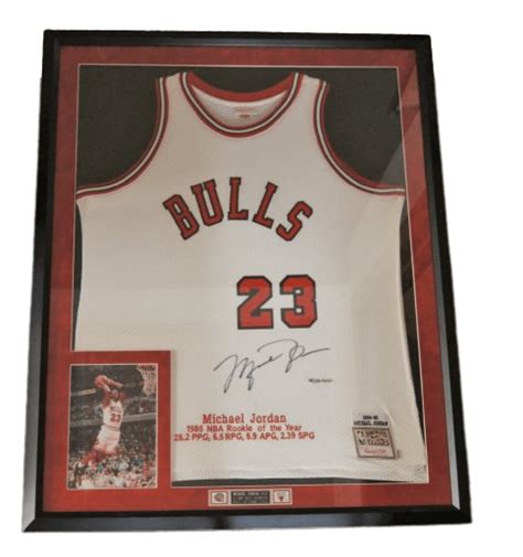 Autographed Michael Jordan Jersey: A Collector's Dream, a History to Remember