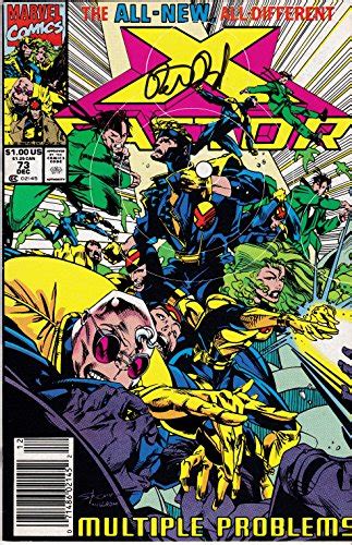 Autographed X-Factor 73 X-Men Signed Peter David VF NM Epub