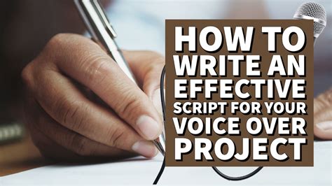 Automate Scriptwriting and Voiceovers: