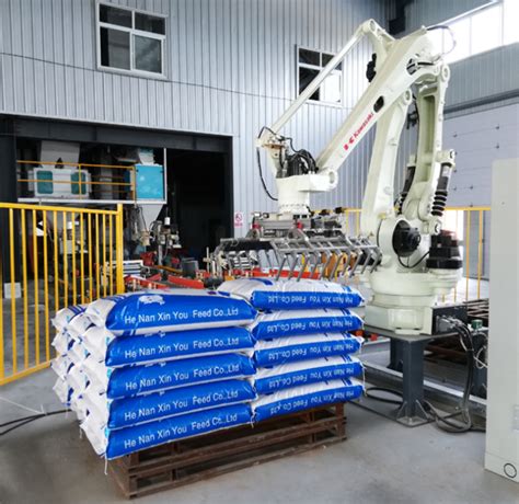 Automated Palletizing with Robotic Arms