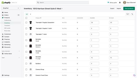 Automated Shopify Inventory Management For Large Catalogues