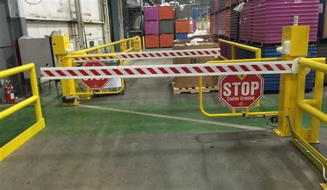 Automated warehouse gates: