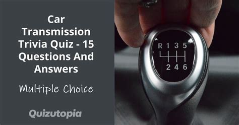 Automatic Transmission Quiz Answers Kindle Editon