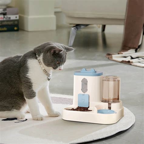 Automatic cat feeder with multiple compartments