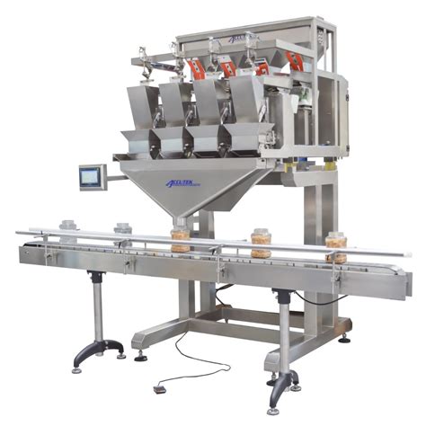 Automatic weighing and filling: