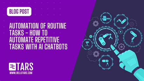 Automating Routine Tasks: