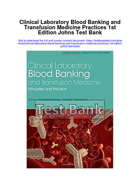 Automation in Blood Transfusion 1st Edition Reader