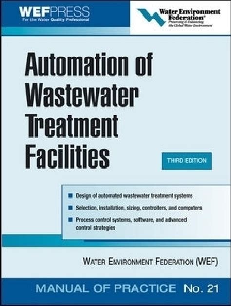 Automation of Wastewater Treatment Facilities - MOP 21 PDF