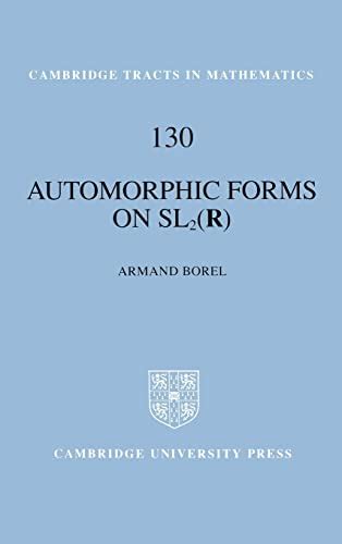 Automorphic Forms on SL2 (R) Kindle Editon