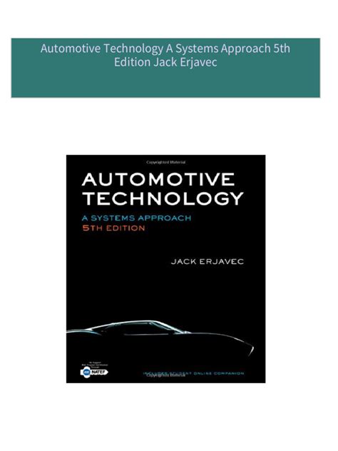 Automotive Technology 5th Edition Chapters Answered Epub