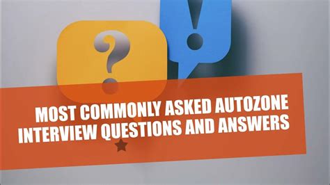 Autozone Interview Questions And Answers Doc