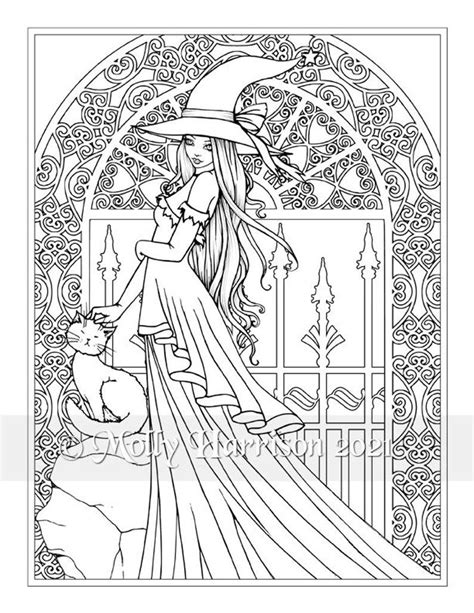 Autumn Fantasy Coloring Book Halloween Doc