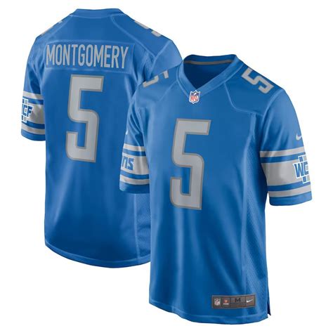 Availability of David Montgomery Jerseys