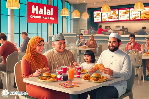 Availability of Halal Options: